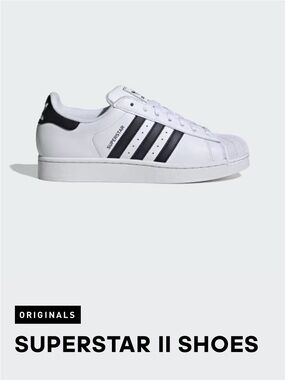 *SOLD* ORIGINAL SUPERSTAR II SHOES- ADIDAS